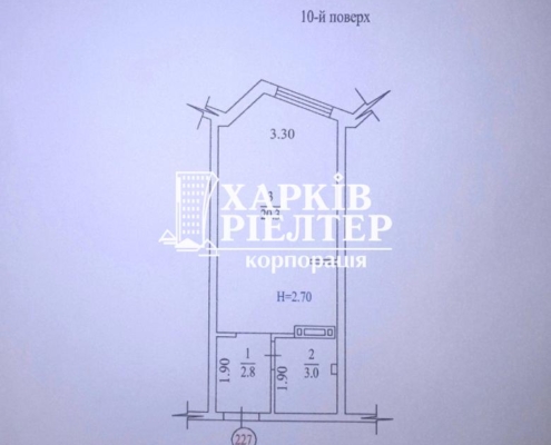 1-кімнатна квартира, Роганский,                                                                         ЖК Радужный