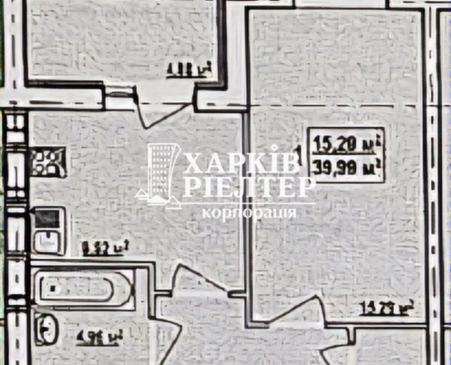 1-кімнатна квартира, Роганский,                                                                         ЖК Радужный