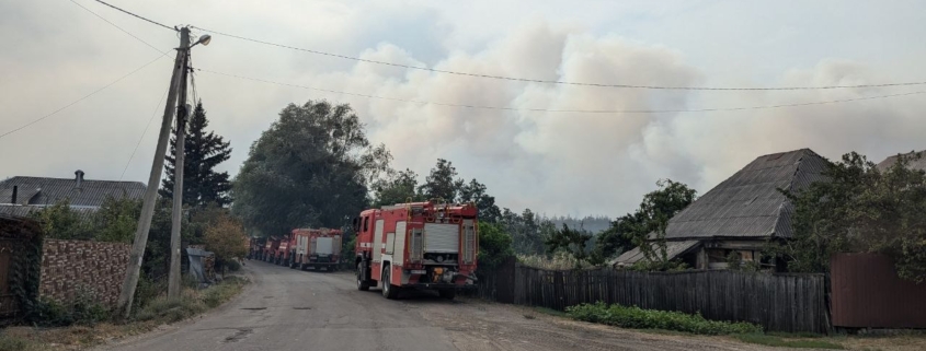 Масштабна пожежа на Харківщині: вогонь знищив 250 приватних будинків