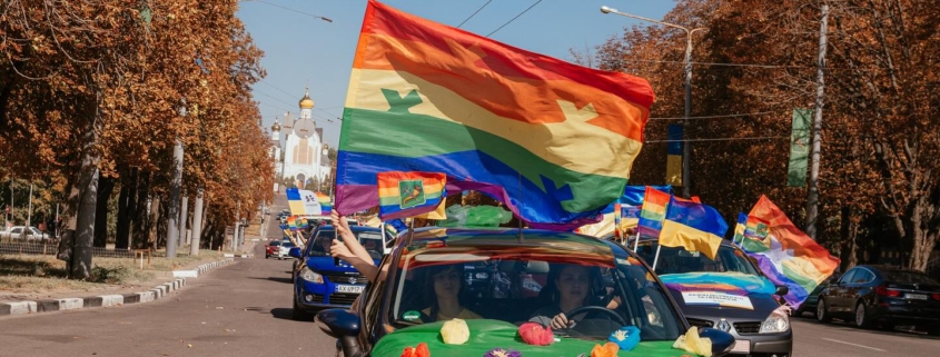 У Харкові відбувся автомарш ЛГБТК+ (Фото)