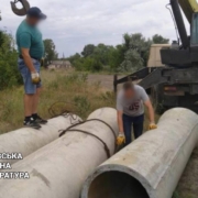 Завершено розслідування стосовно двох депутатів, які будували міст в Ізюмі для переправи російської техніки