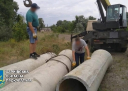 Завершено розслідування стосовно двох депутатів, які будували міст в Ізюмі для переправи російської техніки