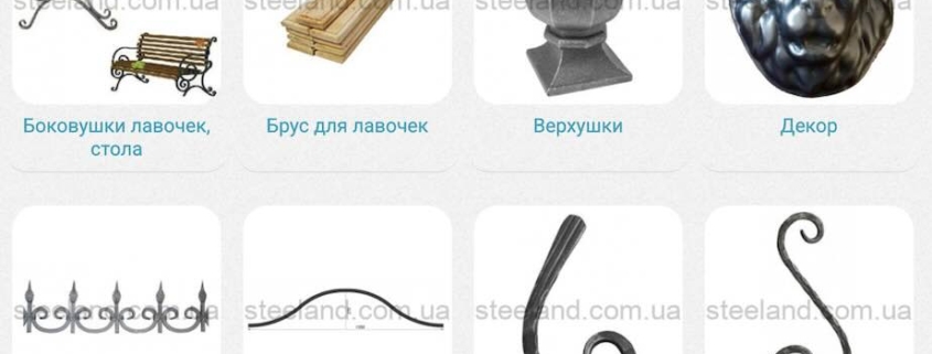 кованые элементы