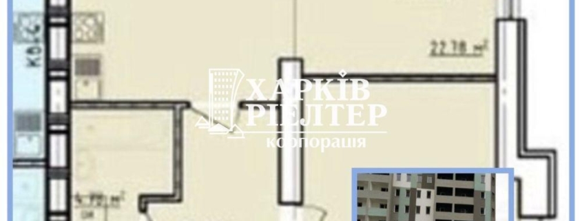 2-кімнатна квартира, Гагарина (нач.),                                                                         ЖК Левада, участок 2