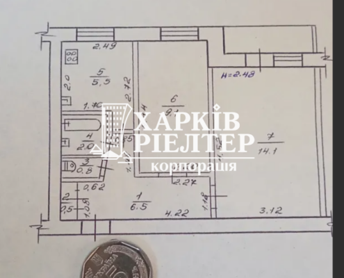 3-кімнатна квартира, Нов.Дома, ЖК Эдельвейс