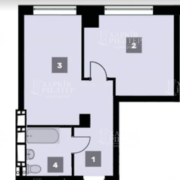 1-кімнатна квартира, П.Поле,                                            
                            ЖК Bauhaus