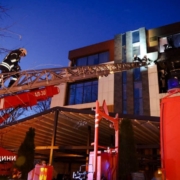 У Харкові горів ресторан «Той самий Баранчик» (ФОТО)